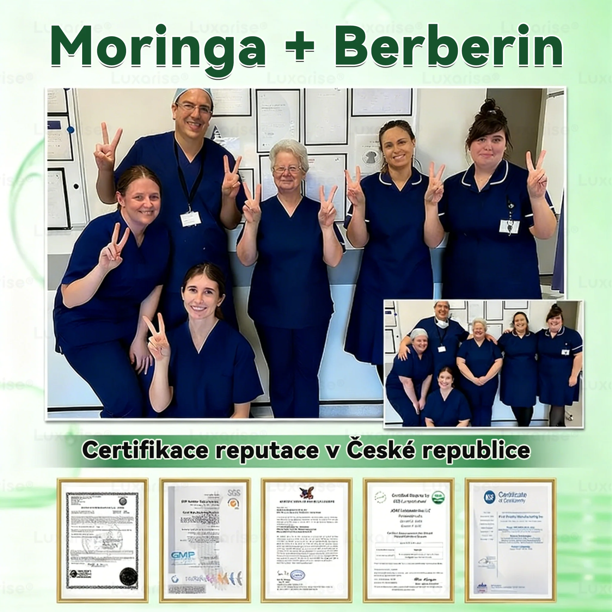 Oficiální obchod  |👩‍⚕️𝗟𝘂𝘅𝗮𝗿𝗶𝘀𝗲® MORINGA X BERBERIN  10-IN-1 Pokročilý Nano Mikrojehly Náplast(Jedna náplast denně, viditelné změny již za 7 dní) ✅ Pomáhá při obezitě, cukrovce, spánkové apnoe, problémech s klouby a dalších potížích💥 - Image 8