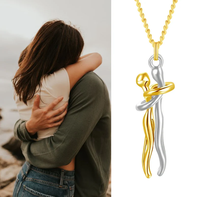 Hug Necklace + FREE Message Card & Gift Box CZTICLE® - Image 2